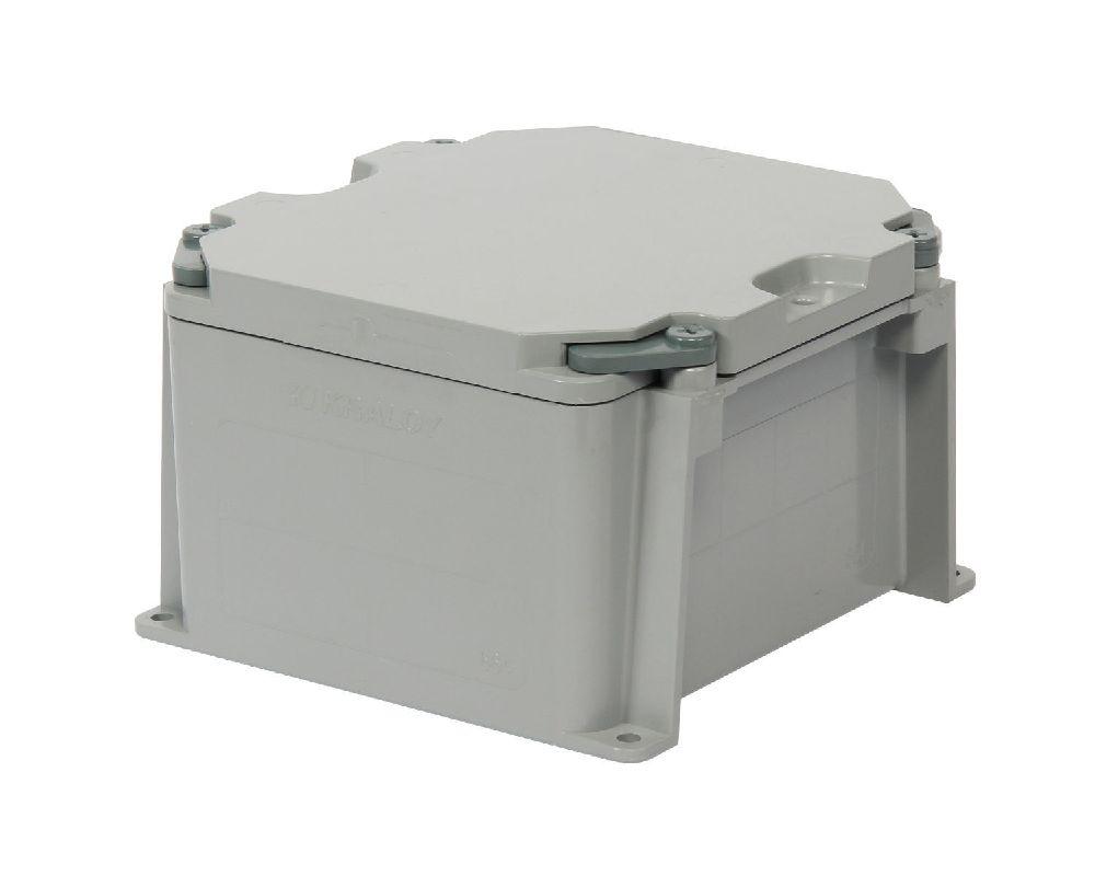 6"x6"x4" PVC JUNCTION BOX KRALOY