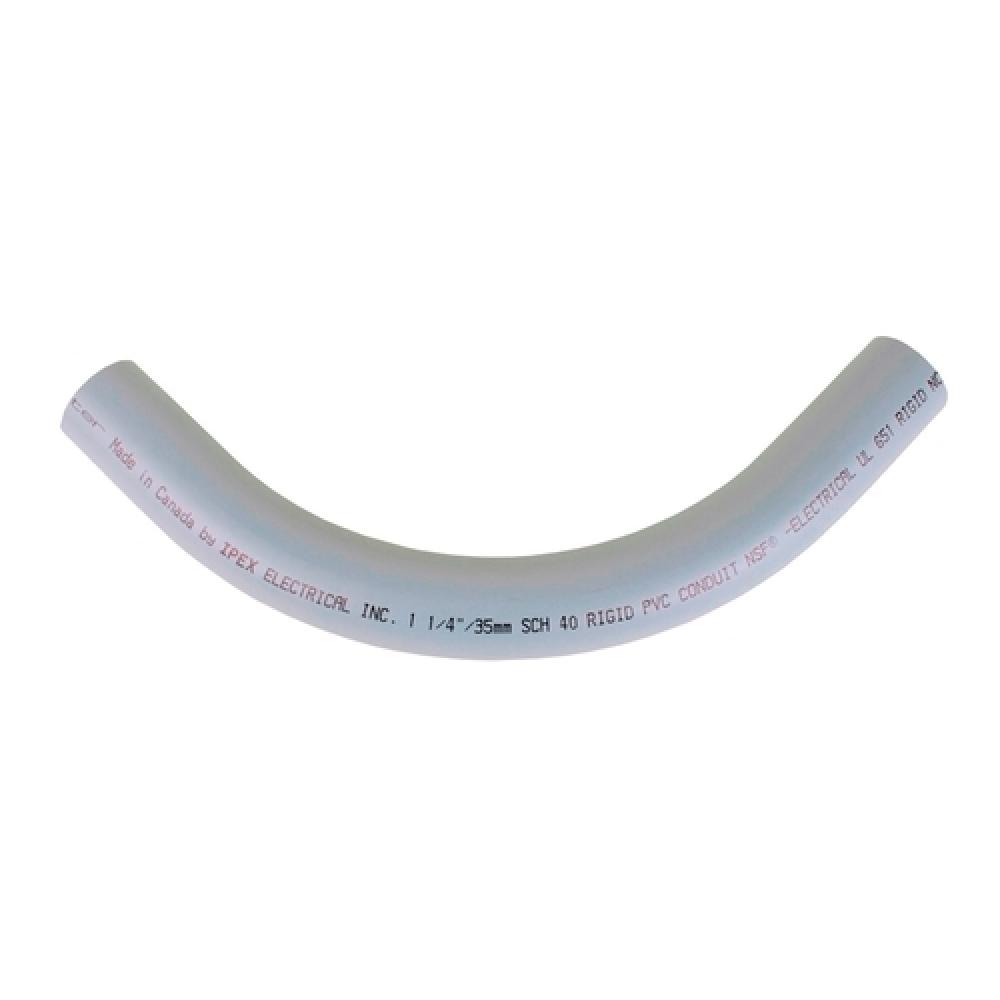 1 1/4"x90D PVC STD ELBOW SPxSP SCH40 SCEPTER