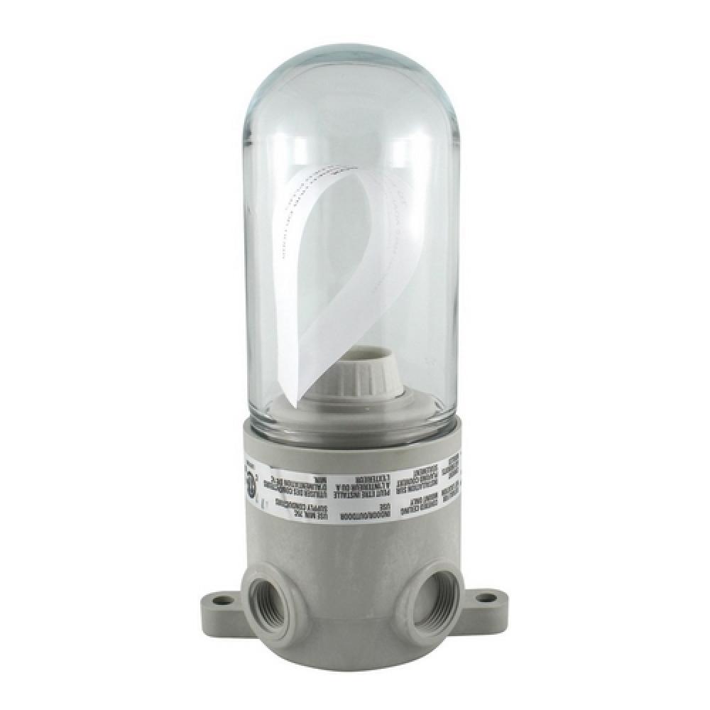 150W PVC UT. LIGHT CLEAR STD GG 1/2-3/4" HUB