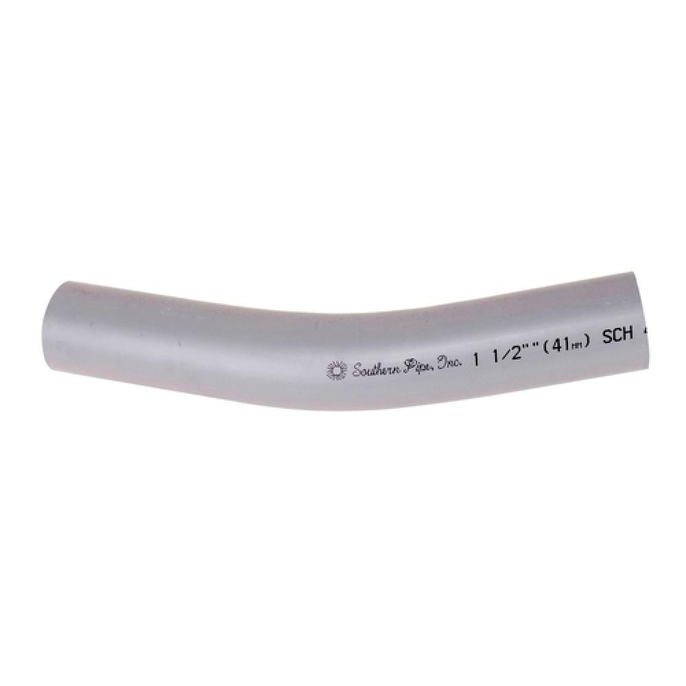 1 1/2"x22 1/2D PVC STD ELBOW SPxSP SCH40 SCE