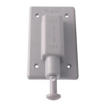 Ipex USA LLC 077630 - PVC WP SING. GANG COV. PLUNGER STYLE SWITCH SCEP