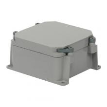 Ipex USA LLC 277002 - 5"x5"x2" PVC JUNCTION BOX GREY SCEPT