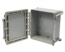 Ipex USA LLC 277100 - 8"x8"x4" PVC JUNCTION BOX HINGED SCE