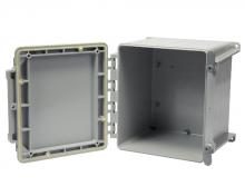 Ipex USA LLC 277101 - 8"x8"x7" PVC JUNCTION BOX HINGED SCE