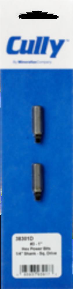 #3-1 SQ DR HEX POWER BIT 2PK