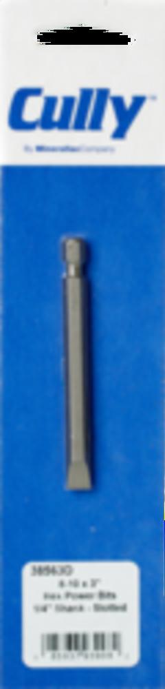 8-10x3in SLOTTED HEX PWR BIT