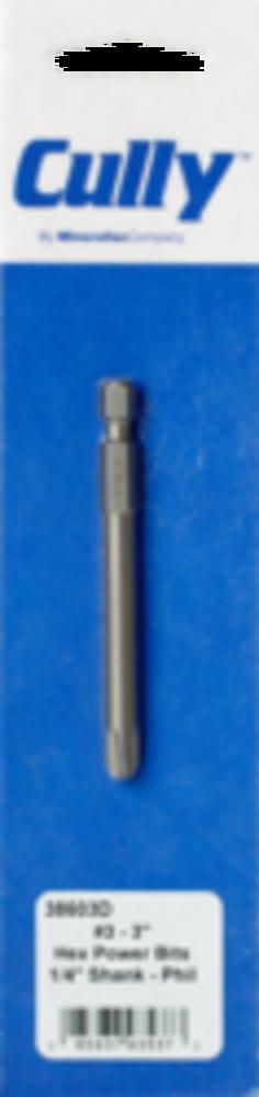 #3-3in PHILLIPS HEX POWER BIT