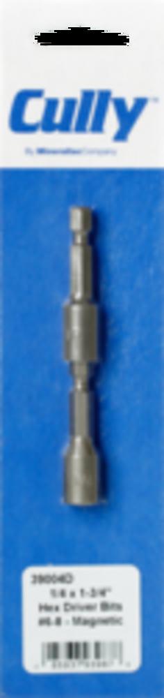 1/4x1-3/4 HEX TEK DRVR BIT 2PK