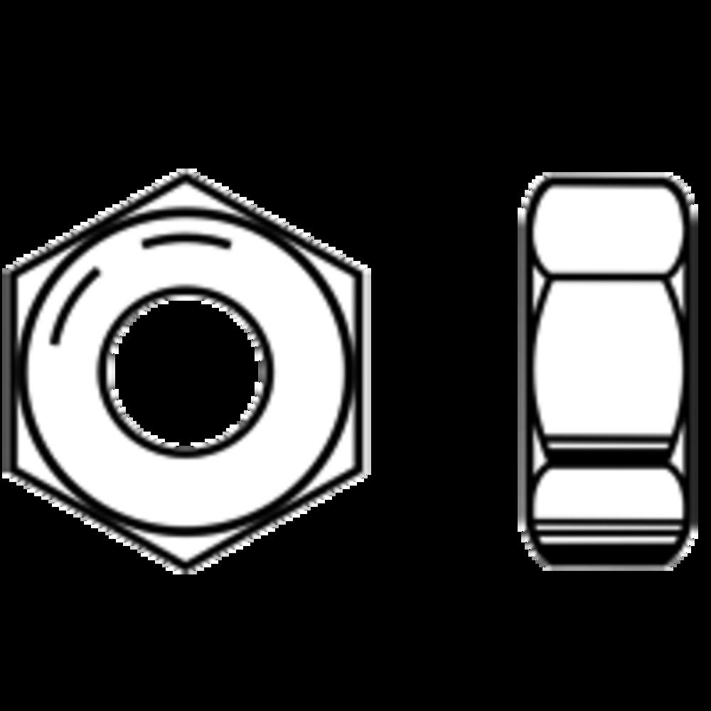 1/2-13 GD8 HEX NUT YZ