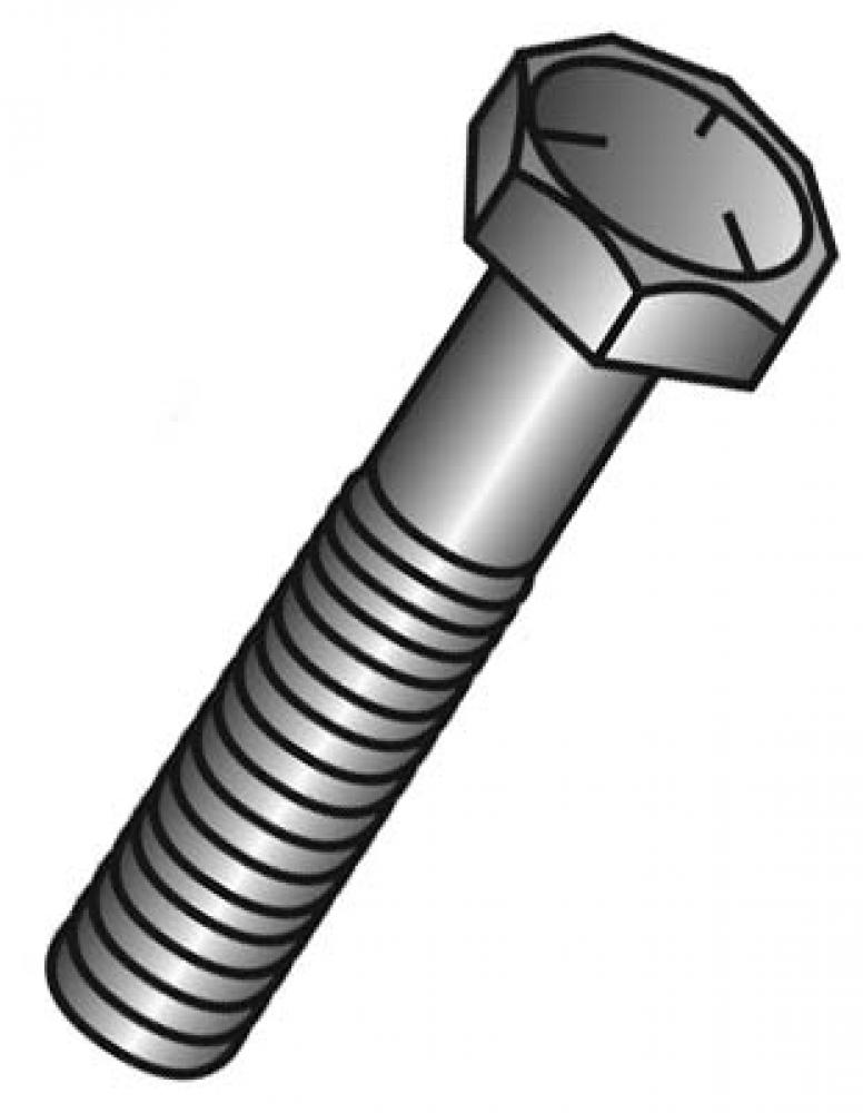 7/16-14 X 4 HEX HEAD BOLT ZP