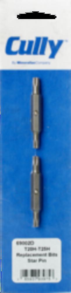 T20H-T25H PIN STAR BIT 2PK