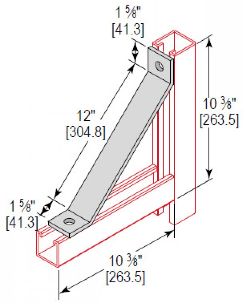 12in ANGLE BRACE