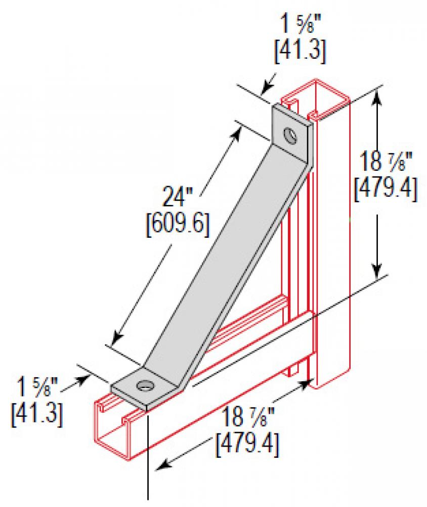 24in ANGLE BRACE