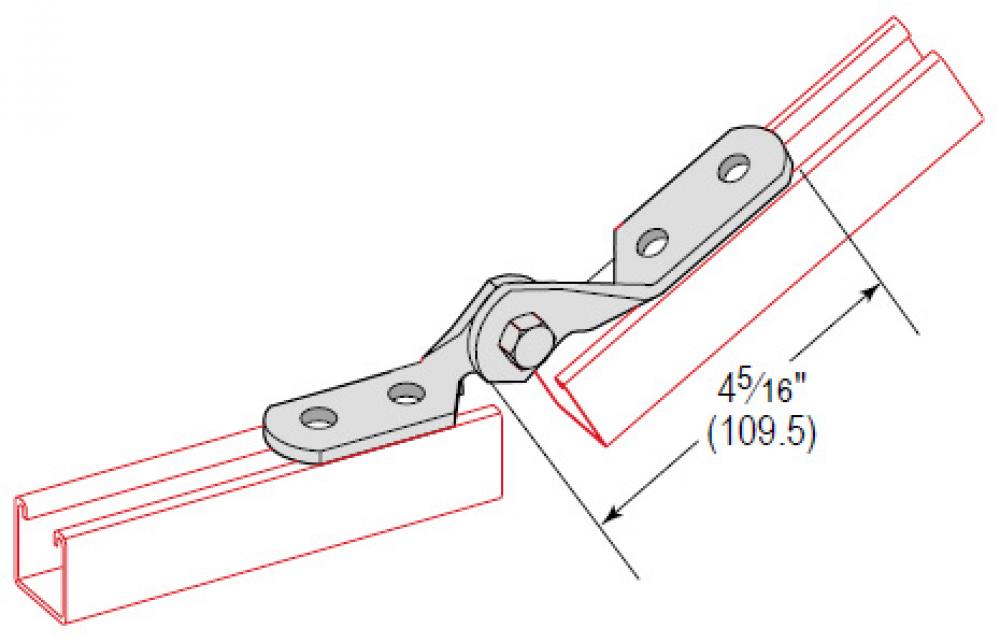 4 HOLE ADJUSTABLE CORNER ANGLE