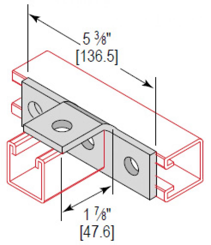 4 HOLE OFFSET CORNER ANGLE