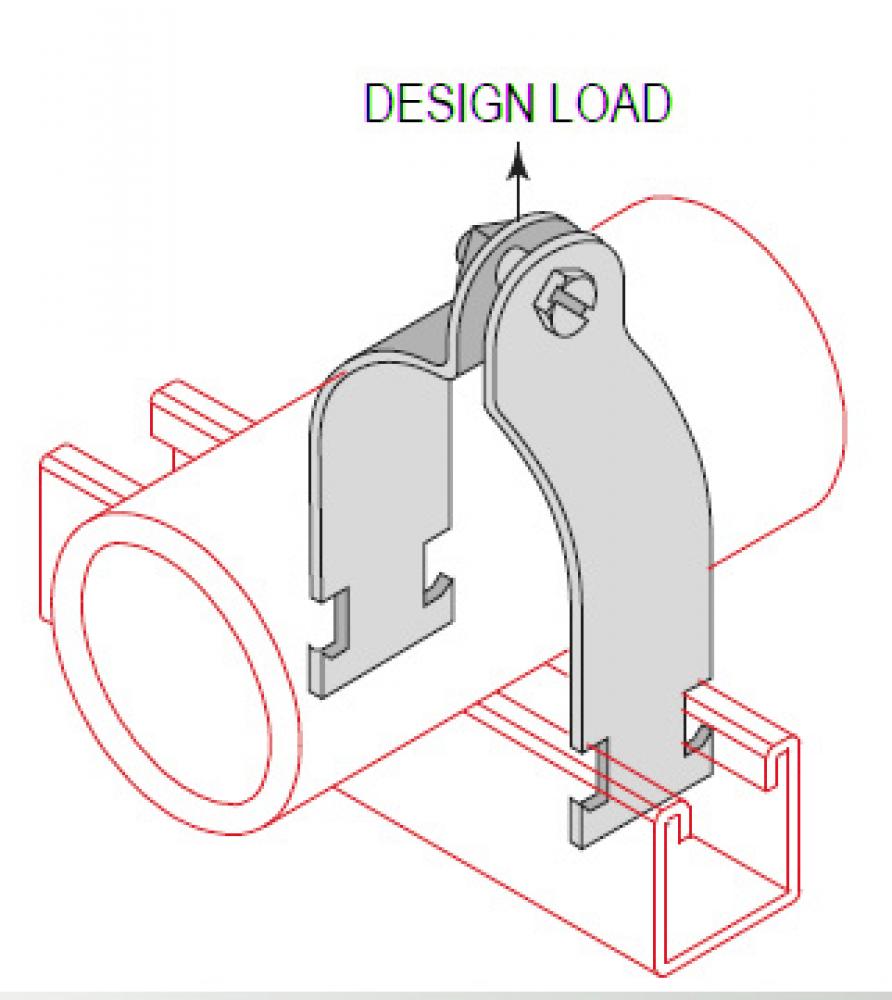 CONDUIT STRUT CLAMP EMT 1/2