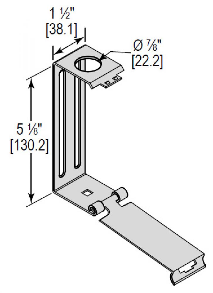 FIXTURE HANGER 3-1/4 CHNL 7/8