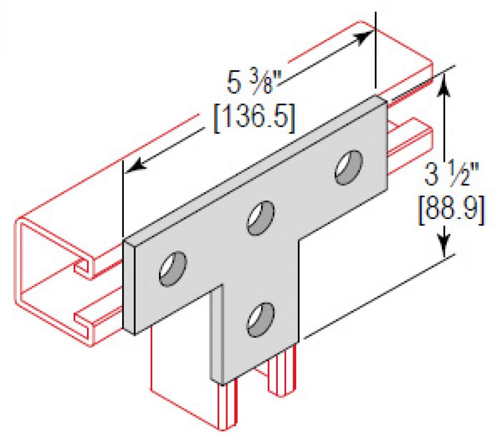 4 HOLE TEE PLATE