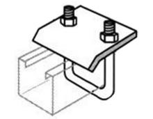 Minerallac BCUB338EG - Beam Clamp 3-3/8" U Bolt