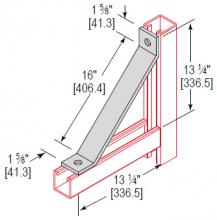 Minerallac AB16EG - 16in ANGLE BRACE