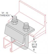 Minerallac BCSU162EG - BEAMCLMP UBLT FOR 13/16&1-5/8