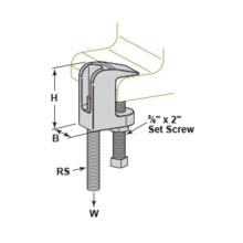 Minerallac BCUMW62EG - UNV MALBL WIDE 1-1/6FLNG 5/8RD