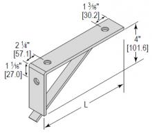 Minerallac BR3H0850EG - BRACKET 3 HOLE 8-1/2