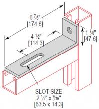 Minerallac CAA2H687EG - 2 HOLE 6-7/8 ADJUST CORNER ANG