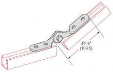 Minerallac CAA4HEG - 4 HOLE ADJUSTABLE CORNER ANGLE