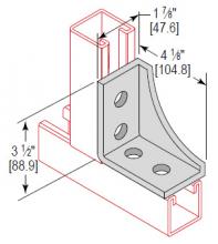 Minerallac CAGR4HEG - 4 HOLE GUSSET CORNER ANG RIGHT