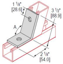 Minerallac CAO2H45EG - 2 HOLE OPEN 45 DEG CORNER ANG