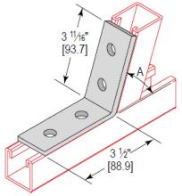 Minerallac CAO4H45EG - 4 HOLE OPEN 45 DEG CORNER ANG