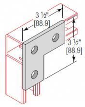 Minerallac CP3HEG - 3 HOLE CORNER PLATE