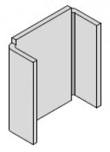 Minerallac EC16212GAEG - END CAP 1-5/8 CHANNEL 12 GA.