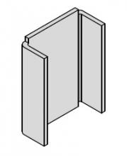 Minerallac EC16214GAEG - END CAP 1-5/8 CHANNEL 14 GA.