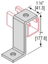 Minerallac FZS2H7EG - Z FITTING 2 HOLE SUPPORT 7"