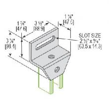 Minerallac FZSSEG - Z FITTING SLOTTED SUPPORT