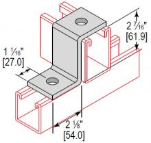 Minerallac FZX2H243EG - Z FITTING CROSS 2 HOLE 2-7/16