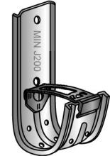 Minerallac J200 - 2 in J-Hook Cable Support PG