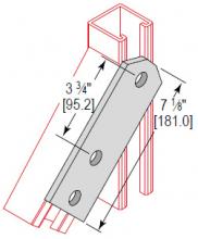 Minerallac SWP3HEG - 3 HOLE SWIVEL PLATE