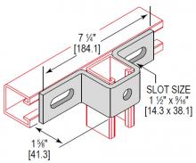 Minerallac UFX1H2S750EG - UFTNG X 1HOLE 2SLT 1-5/8x7-1/4