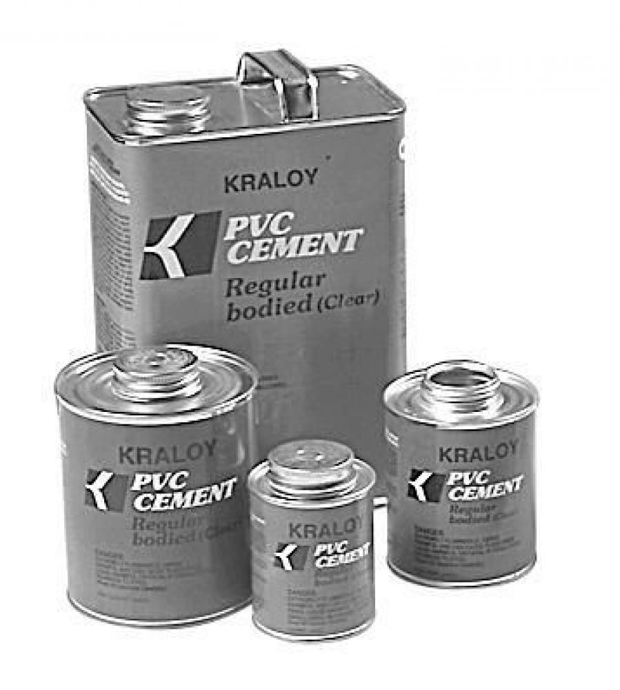 x1/2 PINT (237ml) PVC SOLVENT CEMENT LOW VOC SCE