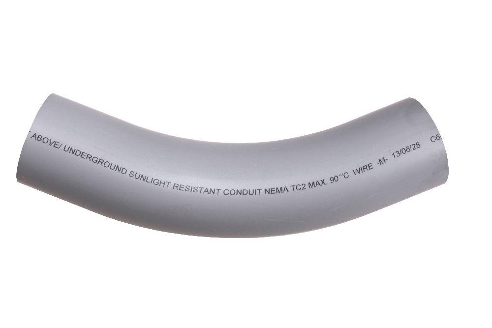 4"x45D PVC STD ELBOW SPxSP SCH40 KRALOY