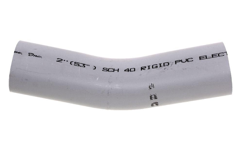 2"x22 1/2D PVC STD ELBOW SPxSP SCH40 SCEPTER