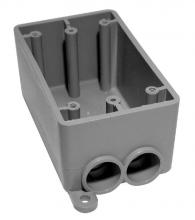 Multi Fittings Corp 278087 - PVC FSS DBL GANG BOX KRALOY