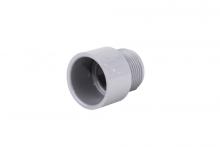 Multi Fittings Corp 078086 - 1" PVC TERMINAL ADPT KRALOY