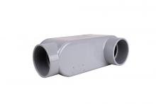 Multi Fittings Corp 078147 - 3" PVC TYPE LB ACCESS FITTING KRALOY