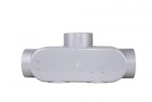 Multi Fittings Corp 078182 - 2 1/2" PVC TYPE T ACCESS FITTING KRALOY