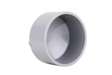 Multi Fittings Corp 078323 - 4" PVC END CAP KRALOY