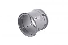 Multi Fittings Corp 189672 - 2" PVC COUPLING PUSH FIT GREY KWIKON